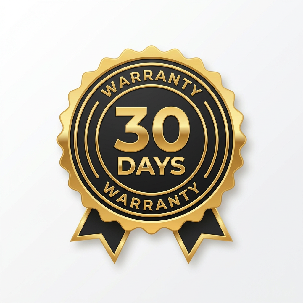 30 Day Money Back Guarantee