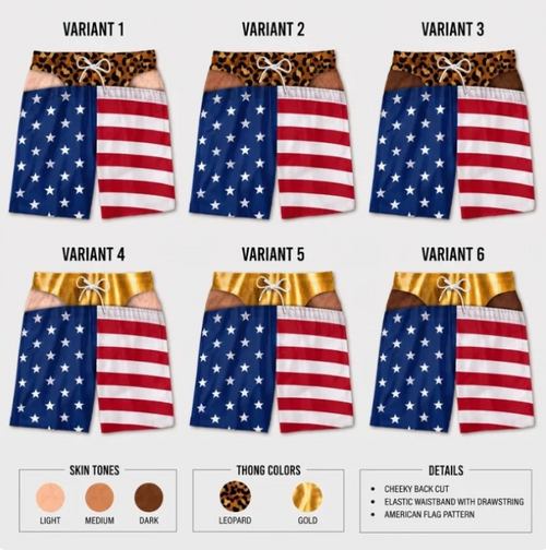 Funny Trunks Gag Swimming Shorts