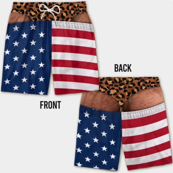 Funny Trunks Gag Swimming Shorts