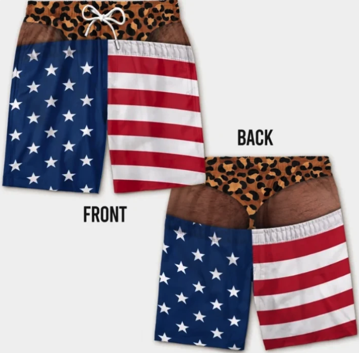 Funny Trunks Gag Swimming Shorts