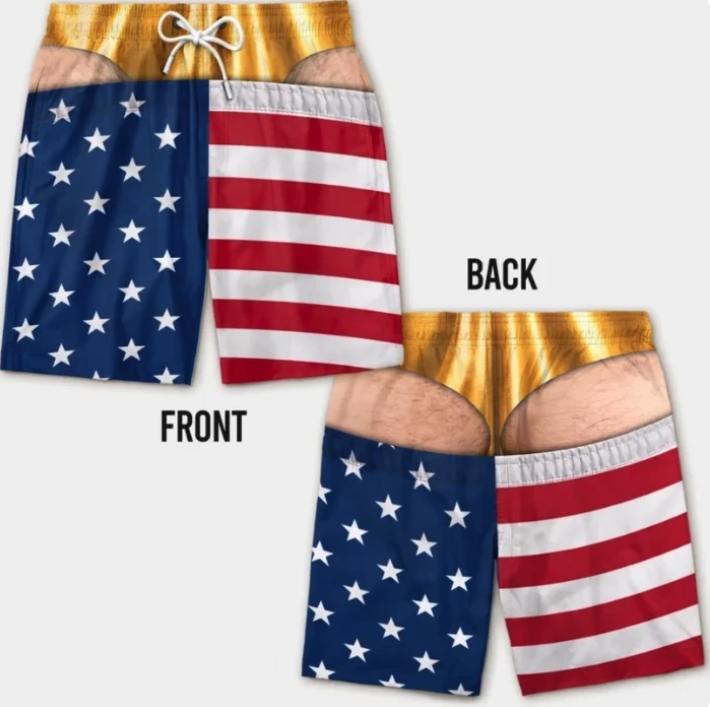 Funny Trunks Gag Swimming Shorts