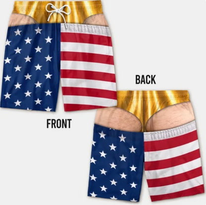 Funny Trunks Gag Swimming Shorts