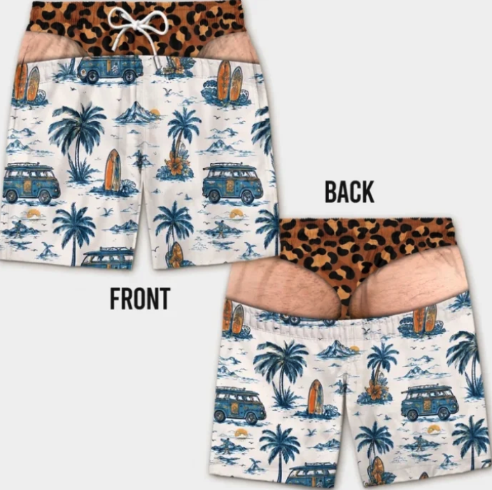 Funny Trunks Gag Swimming Shorts