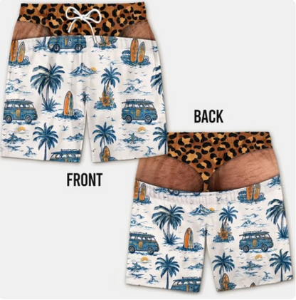 Funny Trunks Gag Swimming Shorts