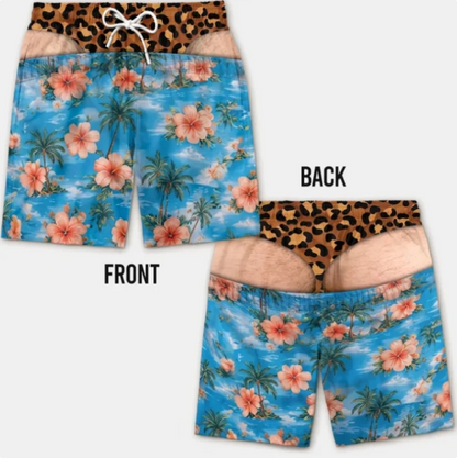 Funny Trunks Gag Swimming Shorts