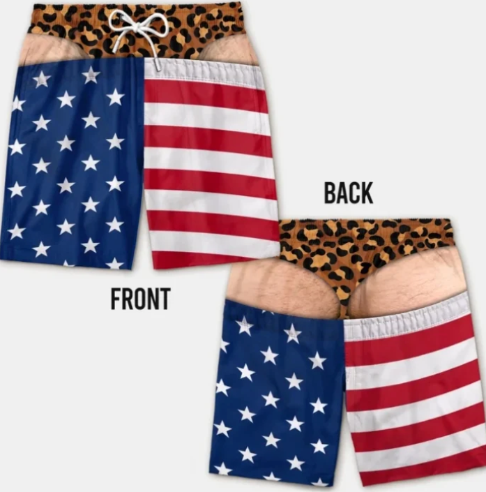 Funny Trunks Gag Swimming Shorts